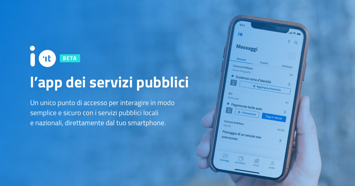 Scopri di più sull'articolo Avviso Misura 1.4.3 “Adozione app IO” Comuni Settembre 2022