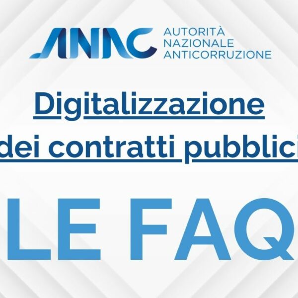 Chiedilo ad ANAC/Digitalizzazione dei contratti pubblici