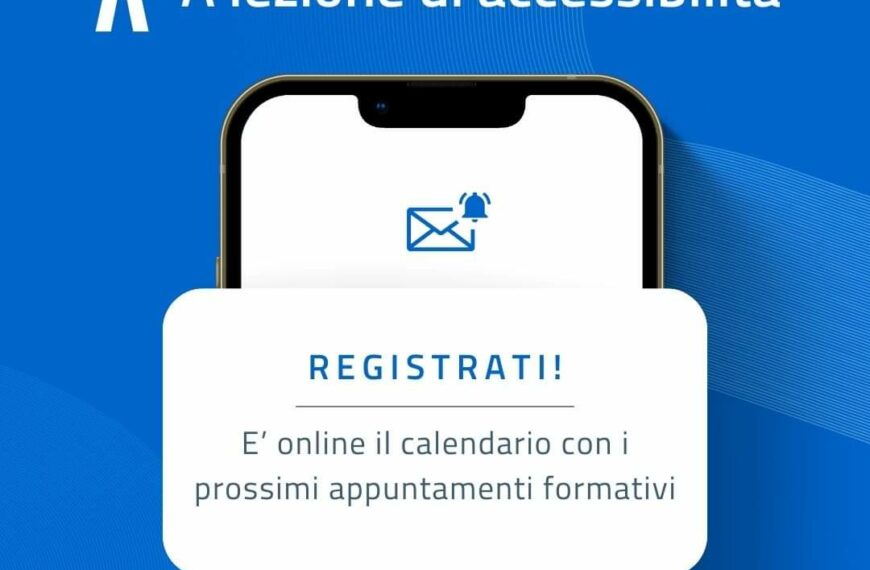 Continuano gli appuntamenti formativi di AgID sull’accessibilità: online il calendario con le nuove date