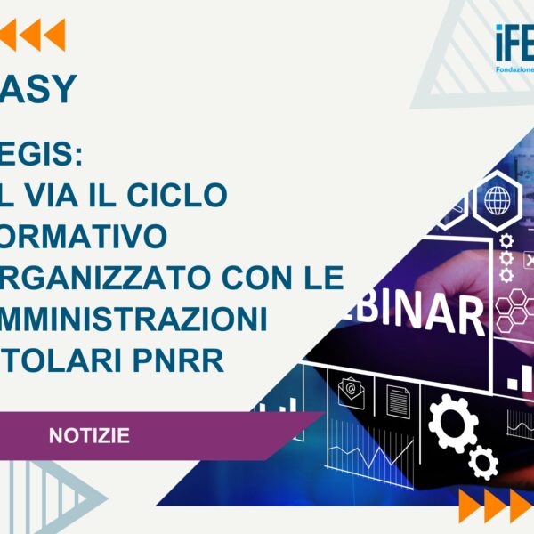 ReGiS, dal 21 giugno parte il ciclo formativo organizzato con le amministrazioni titolari PNRR