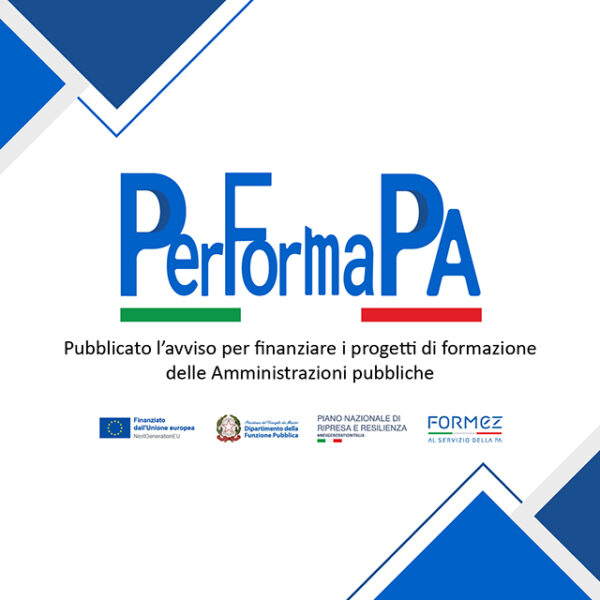 PerForma PA, online l’avviso per i percorsi formativi professionalizzanti nelle PA